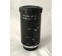 Infinitely Great Home Decor Center 1pcs NEW 1/3" CS 6-60MM CCTV Lens IR F1.6 Aperture Focal Manual Iris