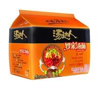 Infinitely Great Home Decor Center 5PCS/Pack Tangdaren Chinese Food Snack Instant Noodles 汤达人(罗宋汤面)