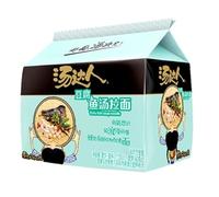 Infinitely Great Home Decor Center 5PCS/Pack Tangdaren Chinese Food Snack Instant Noodles 汤达人（豆腐鱼汤拉面）