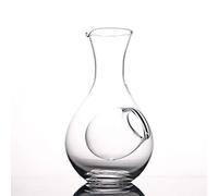 Infinitely Great Home Decor Center Glass Wine Bottle Thumb Hole Sake Glass Ice Jug Hamster Nest Cooling Room Wine 400ml