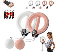 Infinity Arm Hoop, 2026 New 360° Hand-Crank Forearm Trainer, Weighted Arm Hoop With 3 Modes LED Display for Upper Body Strength Training Home & Gym Workouts (2* All (Timer))
