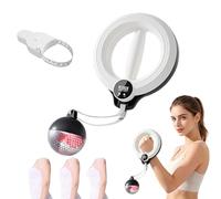 Infinity Arm Hoop, Arms and Shoulder Exercise Equipment, Smart Flabby Arm Exerciser with Digital Tracker, Weighted Hula Hoop Forearm Workout for Upper Body Toning (D)