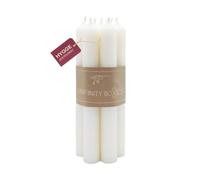 Infinity Boxes 7-Piece Candle Set, Taper Candles, Burn Time 8 Hours, Ivory, Approx. Length 18 cm, Diameter 2.2 cm