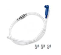 Infinity & Breathe Universal Brake Bleeding Kit, 70cm Clutch Bleed Tube with One Way Check Valve, One Man Brake Fluid Pressure System Tool Hose for Cars, Motorbikes and Motorcycles
