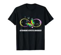 Infinity Butterfly Autoimmune Hepatitis Awareness T-Shirt