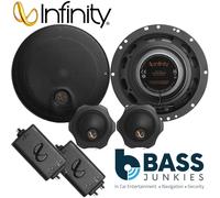 Infinity By Harman - Alpha 603C 6.5" 720 Watts Component Kit Car Door Speakers
