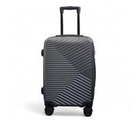 Infinity Cabin Carry on Suitcase 20" Lightweight Spinner 3-Digit Combination Lock Hard Shell Luggage Hand Luggage Flight Bag for EasyJet Ryanair Birtish Airways and All Other Airlines 56x36x23 Grey