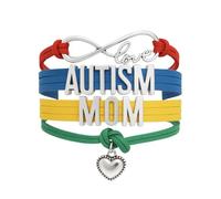 Infinity Collection Autism Mom Bracelet, Autism Awareness Jewelry, Autism Puzzle Piece Bracelet Makes The