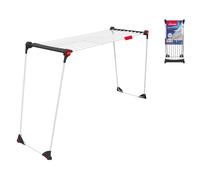 Infinity Compact Stainless Steel Drying Rack. Expandable Grid 2 Meters With