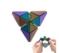 Infinity Cube Fidget Toy, Infinity Flipes Magic Cube, Foldable Deformable Gadget for Stress Relief, Stimulating & Engaging Fidget Toy for Anxietys Relief and Kills Time, Magic Flipes Puzzle for ADHD