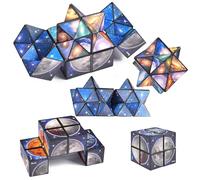 Infinity Cubes Toys for Kids Age 8-12 Birthday Presents for Girls Boys Autism Travel Magic Cube for Children Space Solar System Fidget Puzzles Smart Games Toy