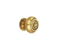 Infinity Decor Antique Old Style Cupboard Knobs- Solid Brass Pull Handles in Various Designs & Sizes for Bedroom, Bathroom, Cabinet, Furniture etc. (Bloxwich 30mm)