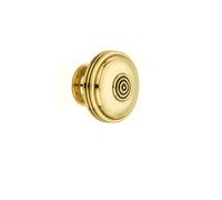 Infinity Decor Antique Old Style Cupboard Knobs- Solid Brass Pull Handles in Various Designs & Sizes for Bedroom, Bathroom, Cabinet, Furniture etc. (Bloxwich 40mm)