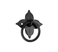 Infinity Decor Antique Star Shape Plate Handforged Iron Ring Drop Pull Handle Cabinet Closet Cupboard Drawer Dresser Doors Wardrobe Wooden Furniture