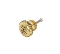 Infinity Decor Antique Style Solid Brass Bloxwich Cabinet Knobs Pull Handles 30mm & 40mm - Aged Brass/Polished Nickel/Aged Bronze (Aged Brass, 40mm)