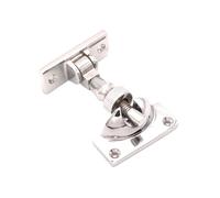 Infinity Decor Polished Chrome Brighton Screw Down Sash Window Fastener Lock - Twist Catch Latch for Wood UPVC Aluminum Window Frames