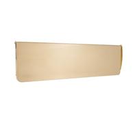 Infinity Decor Satin Brass Vintage Style Tidy Flap Durable Letter Plate Cover Protector 305 x 90mm - for Interior and Exterior Doors