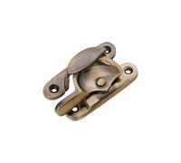Infinity Decor Victorian Style Antique Brass Fitch Window Sash Fastener Lock Latch Catch Ideal for Sash Windows and Hung Windows