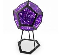Infinity Dodecahedron Gaming Light, 3D Cube Art Light, Night Lights, Adjustable Colorful Ambient Lamp, LED Table Lamp for Bedroom Family Decor Party Birthday Gift