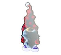 Infinity Effect 3D Gonk Christmas Decoration LED Infinity Mirror Light Up Gnome Plug in Xmas Décor