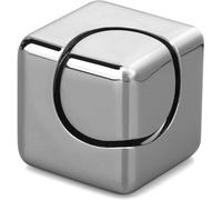 Infinity Fidget Cube, 2 in 1 Fidget Spinner Toy for Kids Adults, Metal Transformable Fidget Block, Office Desk Toy Gadget, Stress Relief Birthday Christmas Stocking Stuffer Gift for Boys Girls