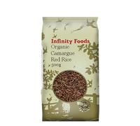 Infinity Foods Organic Healthy Camargue Red Rice Superfood 500g Bag