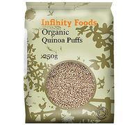 Infinity Foods Organic Quinoa Puffs - Puffed Quinoa 250g