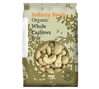 Infinity Foods Organic Whole Cashew Nuts 125g