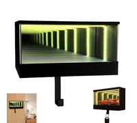 Infinity Garage Keychain Hanger | Keypit Garage Key Holder | Race Car Key Holder Wall Mount with LED Lights | Tiny Glowing Garages Auto Keys Display | Christmas Presents for Car Lovers