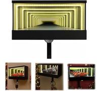 Infinity Garage Keychain Hanger | Wall Mount Race Car Key Holder with LED | Car Garage Key Holder, for Entryway Office Home Apartment