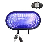 Infinity Garage Keyring - Decorative Rechargeable Organizer, Display Stand with Hook Mounted, Metal Storage Box for Men, Father, Husband Car Enthusiasts Home Office Garage Entrance |