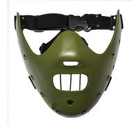 Infinity Gauntlet Hannibal Lecter Mask The Silence of The Lambs Resin Horrible Killer Movie Mask Kills Halloween Cosplay Party Costume Props for Adults