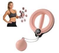Infinity Hoop for Arms Shoulder,Arm Trainer,2026 New 360° Hand-Crank Forearm Trainer,Flabby Arm Exerciser with Digital Tracker, 1.21lbs PC Hand-Crank Forearm Workout for Upper Body Toning (Pink)