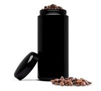 Infinity Jars 1 Liter (34 fl oz) Tall Extra Large Black Ultraviolet Glass Wide Mouth Screw Top Jar by Infinity Jars
