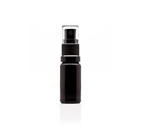 Infinity Jars 10 Ml (.34 fl oz) Black Ultraviolet Glass Fine Mist Spray Bottle Cleaning Products Refillable Containers Homemade Perfume Blends Room, Sprays Bath Beauty Hair, Screw Top Bottles 3-Pack