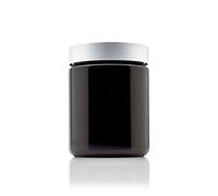 Infinity Jars Silver Collection 250 ml (8.5 fl oz) Black Ultraviolet Screw Top Jar