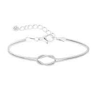 Infinity Knot Bracelets Dainty Snake Chain Adjustable Bracelet Love Heart Bracelets for Women Birthday Mothers Day