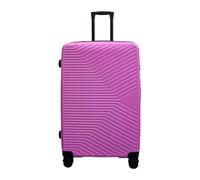 Infinity Large Suitcase 28" Lightweight Hard Shell Luggage 4 Wheel Spinner Hard Shell Check in Luggage for 23kg Pink