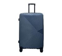 Infinity Large Suitcase 28" Lightweight Hard Shell Luggage 4 Wheel Spinner Hard Shell Check in Luggage for 23kg Petrol Blue