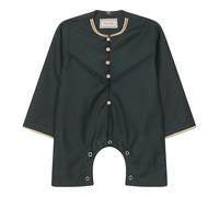 Infinity Leather Baby Boys Omani Eid Green Thobe Saudi Emirati Jubba Robe Romper