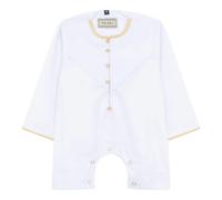Infinity Leather Baby Boys Omani Eid Thobe Saudi Emirati Jubba Robe Romper - White - 18-24 Months