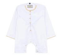Infinity Leather Baby Boys Omani Eid Thobe Saudi Emirati Jubba Robe Romper - White - 6-9 Months