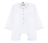 Infinity Leather Baby Boys Omani Eid White Thobe Saudi Emirati Jubba Robe Romper