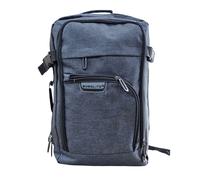 Infinity Leather Backpack Rucksack 40x20 x25 cm Underseat Travel Cabin Bag for Easy Jet, Ryanair in Black Infinity Leather Black 40x20 x25 cm