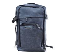 Infinity Leather Backpack Rucksack 40X20 X25 Cm Underseat Travel Cabin Bag For Easy Jet, Ryanair In Black Black One Size