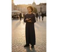 Infinity Leather Boy's Ramadan Moroccan Jubba Robe Djellaba Kaftan Eid Thobe LFS -K-TT-006 in Navy | Size: 11-12 Years Infinity Leather Navy 11-12 Years