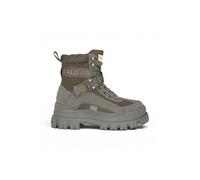 Buffalo Womens Khaki Chunky Platform High Ankle Combat Boots - ASPHA-COM1 - Khaki - UK 3 | EU 36 | US 6
