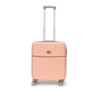 Infinity Leather Carry-On 20-Inch ABS Hardshell Cabin Suitcase 56 x 45 x 25 cm Luggage Suitable for British Airways