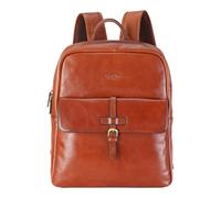 Infinity Leather Cove - Genuine Leather Laptop Backpack - Tan - 29.5 x 37.5 x 13 cm