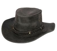 Infinity Mens Cowboy Aussie Real Leather Western Hat - - Size: XL